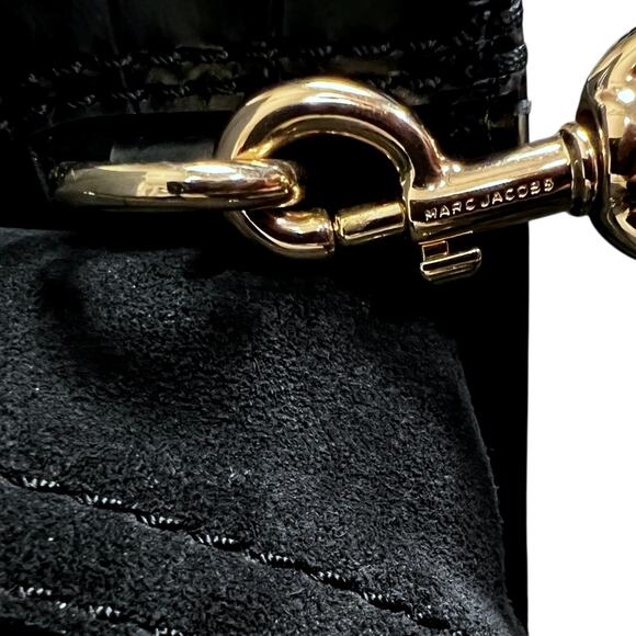 Marc Jacobs Mini Cruiser Crocodile-Embossed Leather Satchel Purse - $495 Retail - Picture 9 of 10